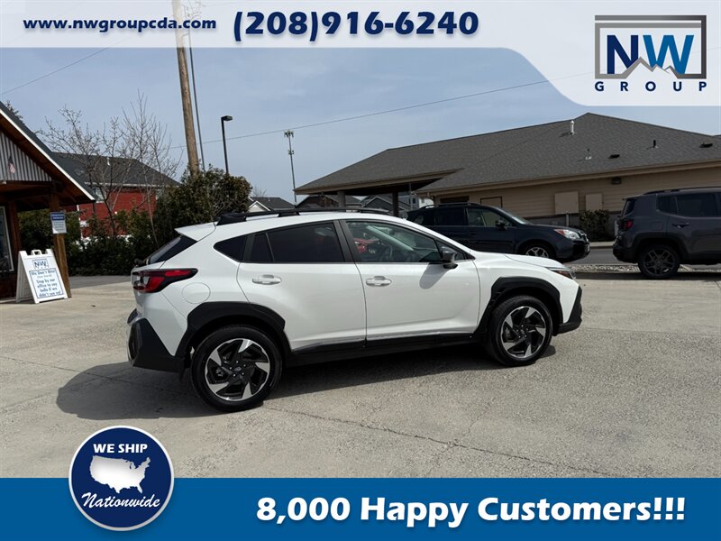 2024 Subaru Crosstrek Limited.  Fully Optioned. 6k miles. Sunroof! Crystal White Pearl-Exterior. Black-Interior. - Photo 32 - Post Falls, ID 83854