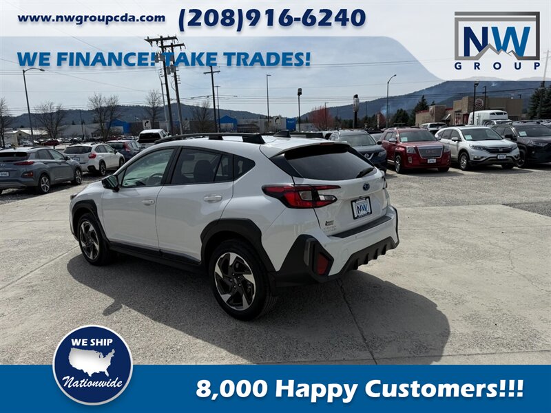 2024 Subaru Crosstrek Limited.  Fully Optioned. 6k miles. Sunroof! Crystal White Pearl-Exterior. Black-Interior. - Photo 26 - Post Falls, ID 83854