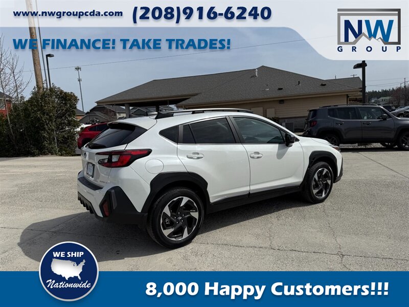 2024 Subaru Crosstrek Limited.  Fully Optioned. 6k miles. Sunroof! Crystal White Pearl-Exterior. Black-Interior. - Photo 31 - Post Falls, ID 83854