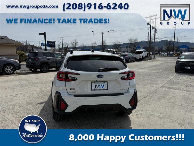 2024 Subaru Crosstrek Limited.  Fully Optioned. 6k miles. Sunroof! Crystal White Pearl-Exterior. Black-Interior. - Photo 28 - Post Falls, ID 83854