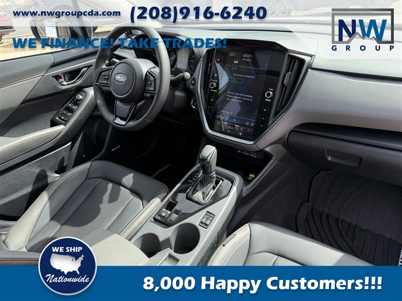 2024 Subaru Crosstrek Limited.  Fully Optioned. 6k miles. Sunroof! Crystal White Pearl-Exterior. Black-Interior. - Photo 16 - Post Falls, ID 83854