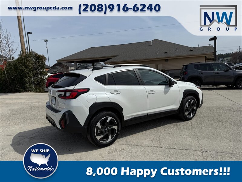 2024 Subaru Crosstrek Limited.  Fully Optioned. 6k miles. Sunroof! Crystal White Pearl-Exterior. Black-Interior. - Photo 31 - Post Falls, ID 83854