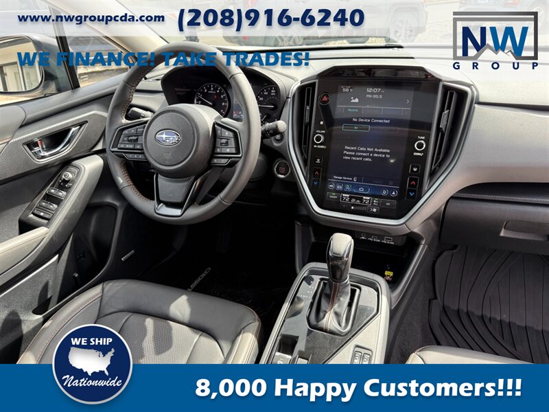 2024 Subaru Crosstrek Limited.  Fully Optioned. 6k miles. Sunroof! Crystal White Pearl-Exterior. Black-Interior. - Photo 17 - Post Falls, ID 83854
