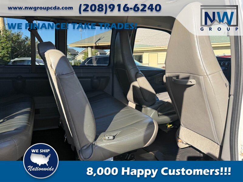 2017 Chevrolet Express LS 2500  107k miles. Passenger Van! 6.0L V8 F OHV 16V FLEX FUEL REAR WHEEL DRIVE (CLEAN TITLE) - Photo 17 - Post Falls, ID 83854