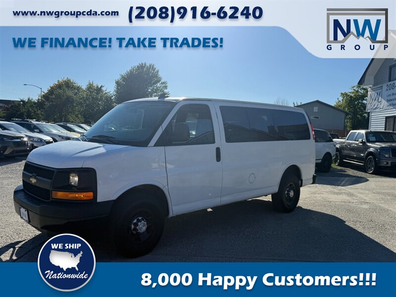 2017 Chevrolet Express LS 2500  107k miles. Passenger Van! 6.0L V8 F OHV 16V FLEX FUEL REAR WHEEL DRIVE (CLEAN TITLE) - Photo 4 - Post Falls, ID 83854