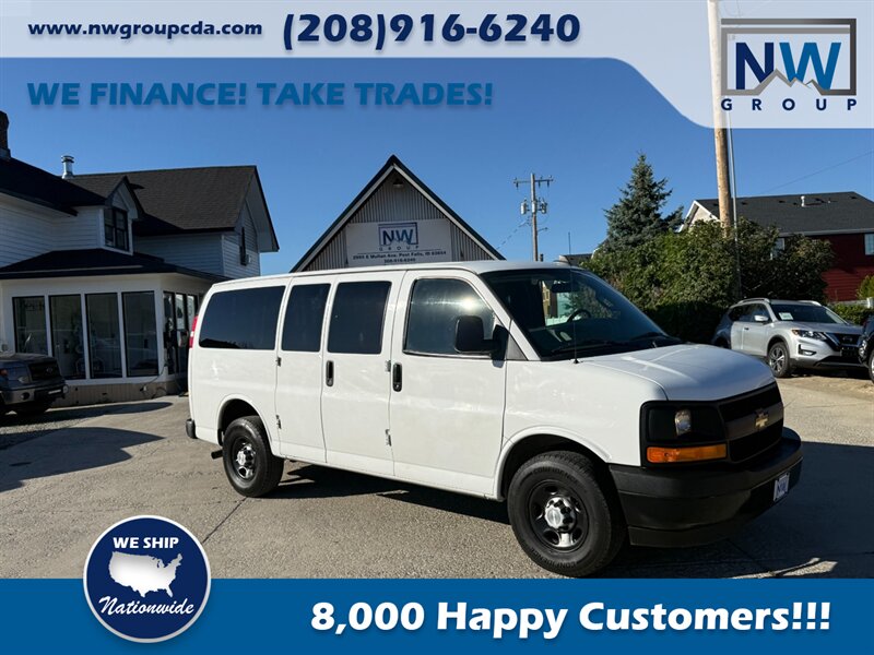 2017 Chevrolet Express LS 2500  107k miles. Passenger Van! 6.0L V8 F OHV 16V FLEX FUEL REAR WHEEL DRIVE (CLEAN TITLE) - Photo 25 - Post Falls, ID 83854