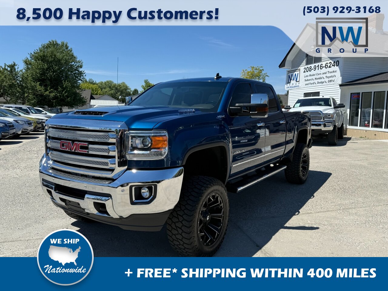 2017 GMC Sierra 2500 SLT Lift Kit, Deleted!!! Low Miles!!!! - Photo 3 - Post Falls, ID 83854