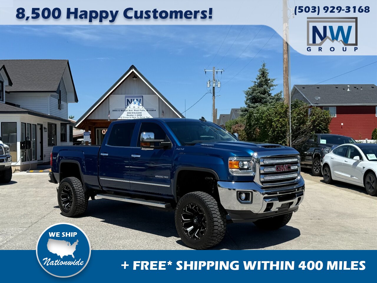 2017 GMC Sierra 2500 SLT Lift Kit, Deleted!!! Low Miles!!!! - Photo 1 - Post Falls, ID 83854
