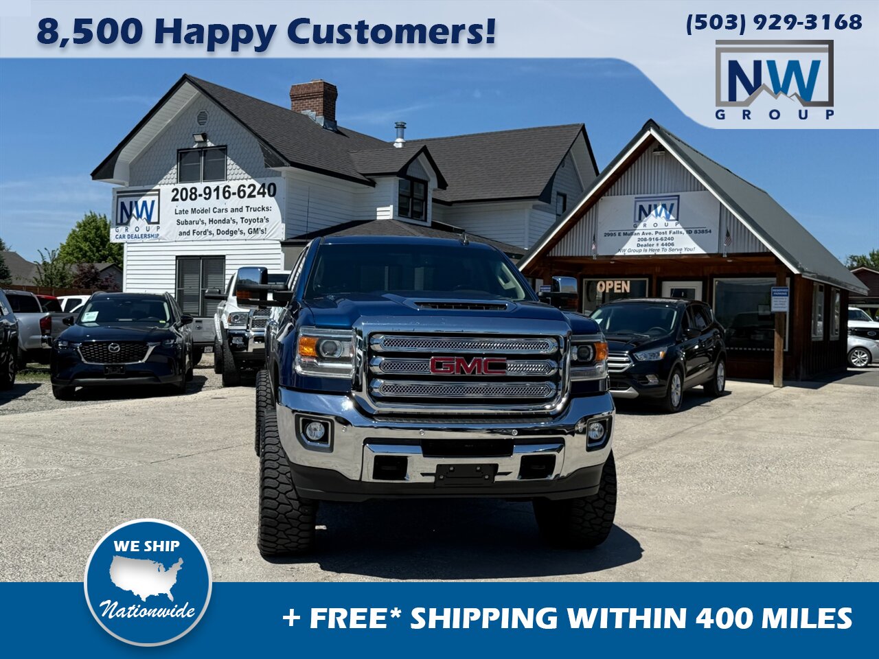 2017 GMC Sierra 2500 SLT Lift Kit, Deleted!!! Low Miles!!!! - Photo 2 - Post Falls, ID 83854