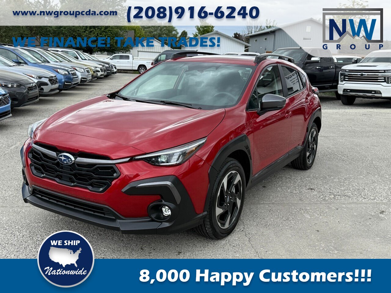 2024 Subaru Crosstrek Limited. Harmon Kardon Premium Stereo. 2k miles! AWD! - Photo 3 - Post Falls, ID 83854