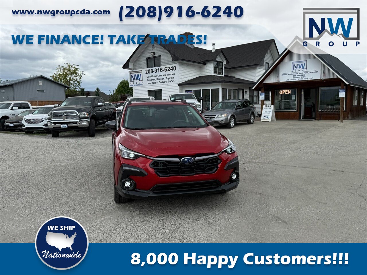 2024 Subaru Crosstrek Limited. Harmon Kardon Premium Stereo. 2k miles! AWD! - Photo 2 - Post Falls, ID 83854