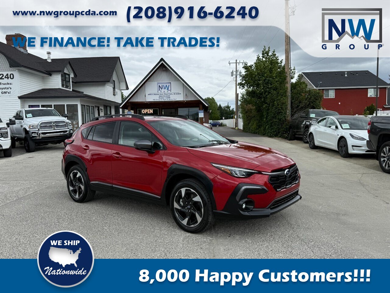 2024 Subaru Crosstrek Limited. Harmon Kardon Premium Stereo. 2k miles! AWD! - Photo 1 - Post Falls, ID 83854