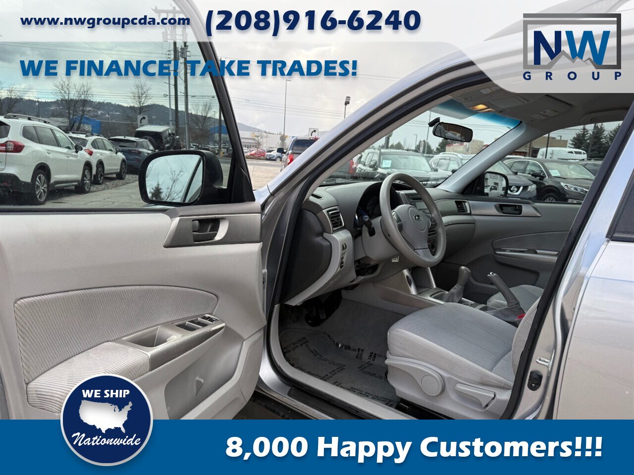 2009 Subaru Forester 2.5 X – AWD | 5-Speed Manual | LOW MILES! - Photo 2 - Post Falls, ID 83854