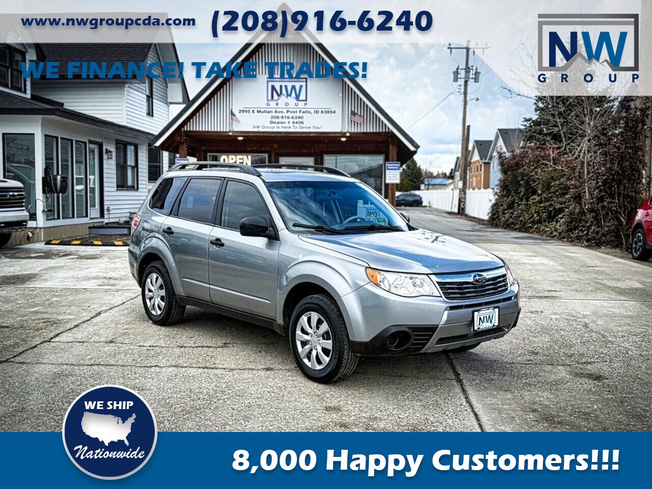 2009 Subaru Forester 2.5 X – AWD | 5-Speed Manual | LOW MILES! - Photo 1 - Post Falls, ID 83854