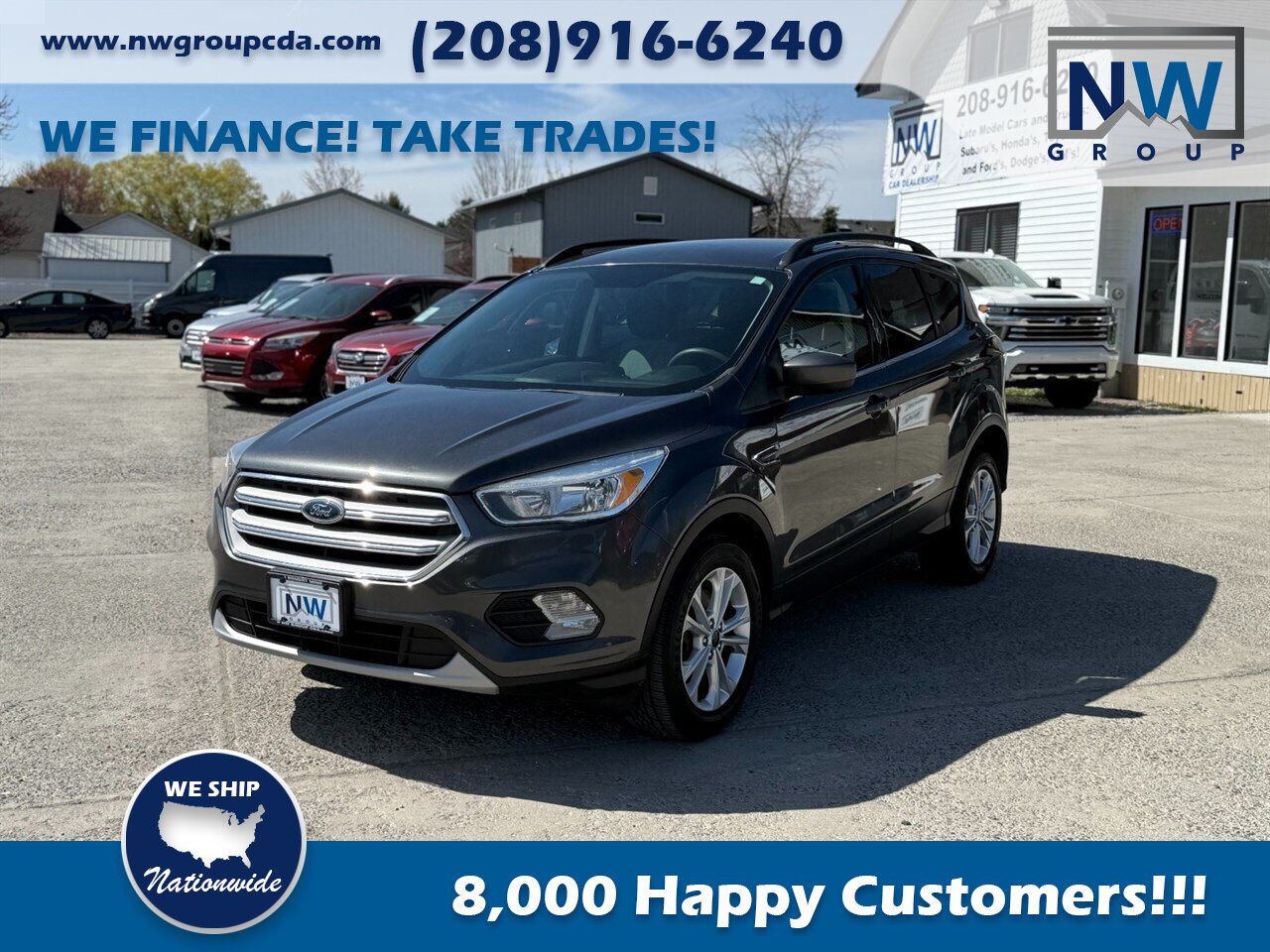 2018 Ford Escape SE  Amazing Shape, Serviced completed recently! - Photo 3 - Post Falls, ID 83854