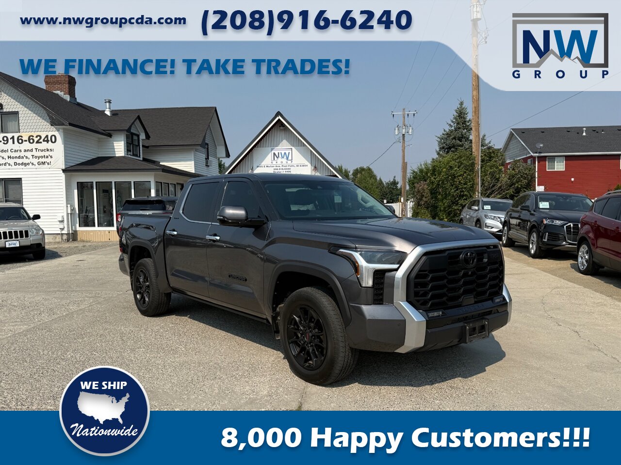 2022 Toyota Tundra Limited, Clean Title, Low Miles, Ready to go! - Photo 1 - Post Falls, ID 83854
