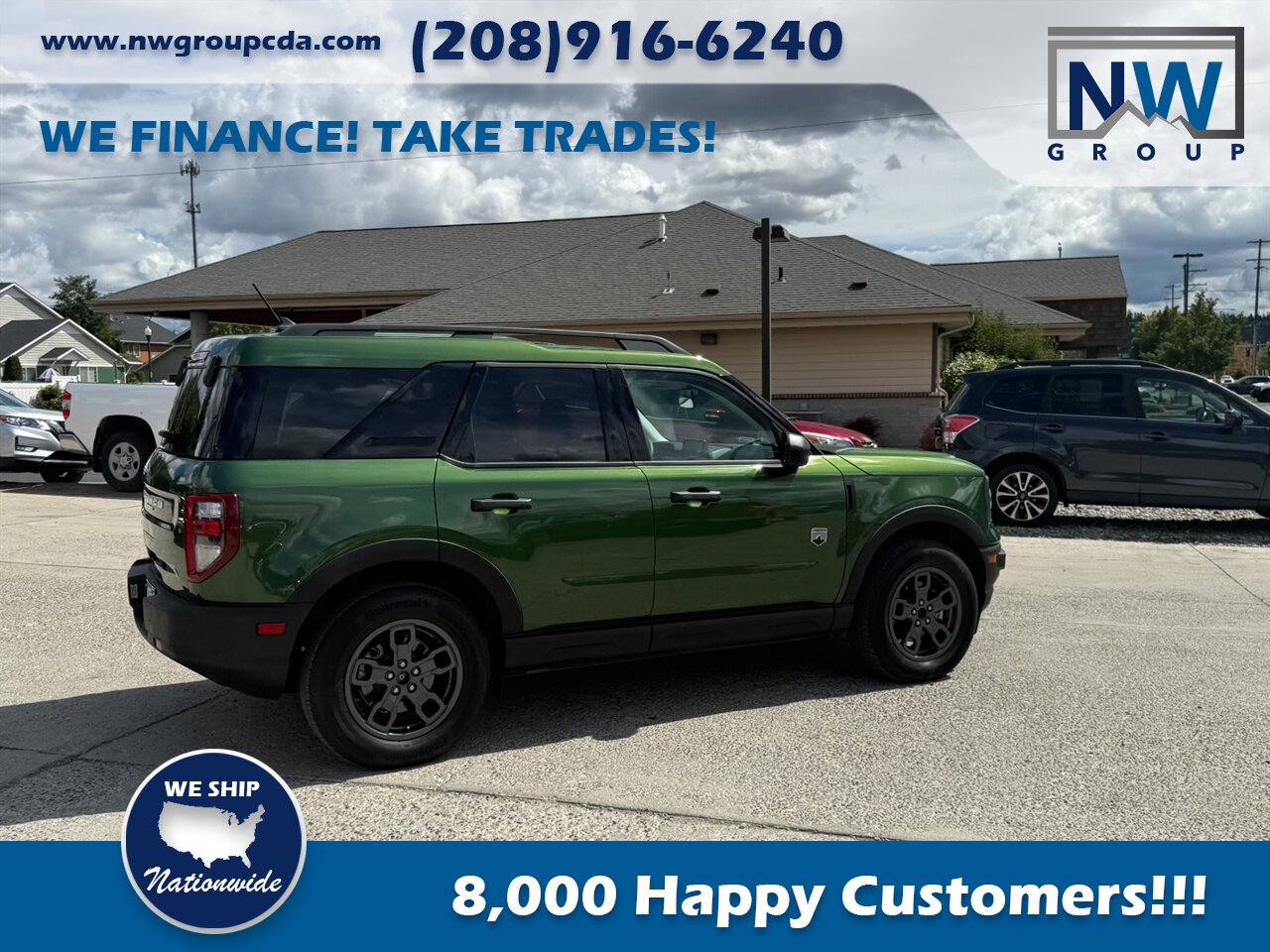 2024 Ford Bronco Sport Big Bend.  Spectacular Shape, Amazing SUV, Low Miles! No Damage! - Photo 36 - Post Falls, ID 83854