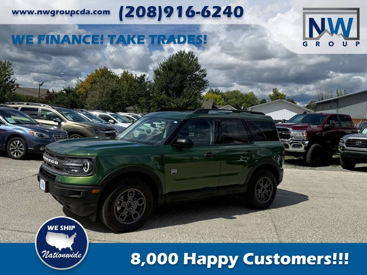 2024 Ford Bronco Sport Big Bend.  Spectacular Shape, Amazing SUV, Low Miles! No Damage! - Photo 24 - Post Falls, ID 83854