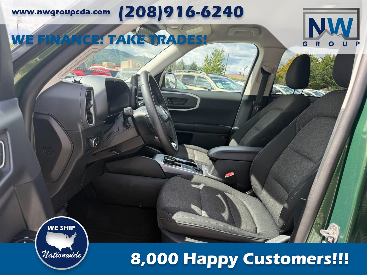 2024 Ford Bronco Sport Big Bend.  Spectacular Shape, Amazing SUV, Low Miles! No Damage! - Photo 6 - Post Falls, ID 83854