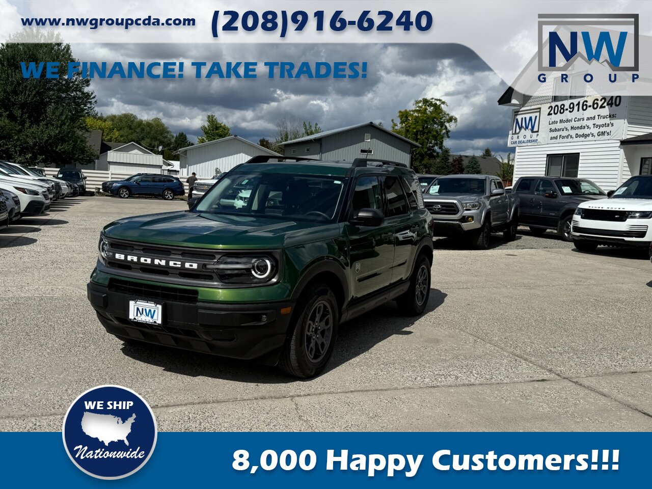 2024 Ford Bronco Sport Big Bend.  Spectacular Shape, Amazing SUV, Low Miles! No Damage! - Photo 23 - Post Falls, ID 83854