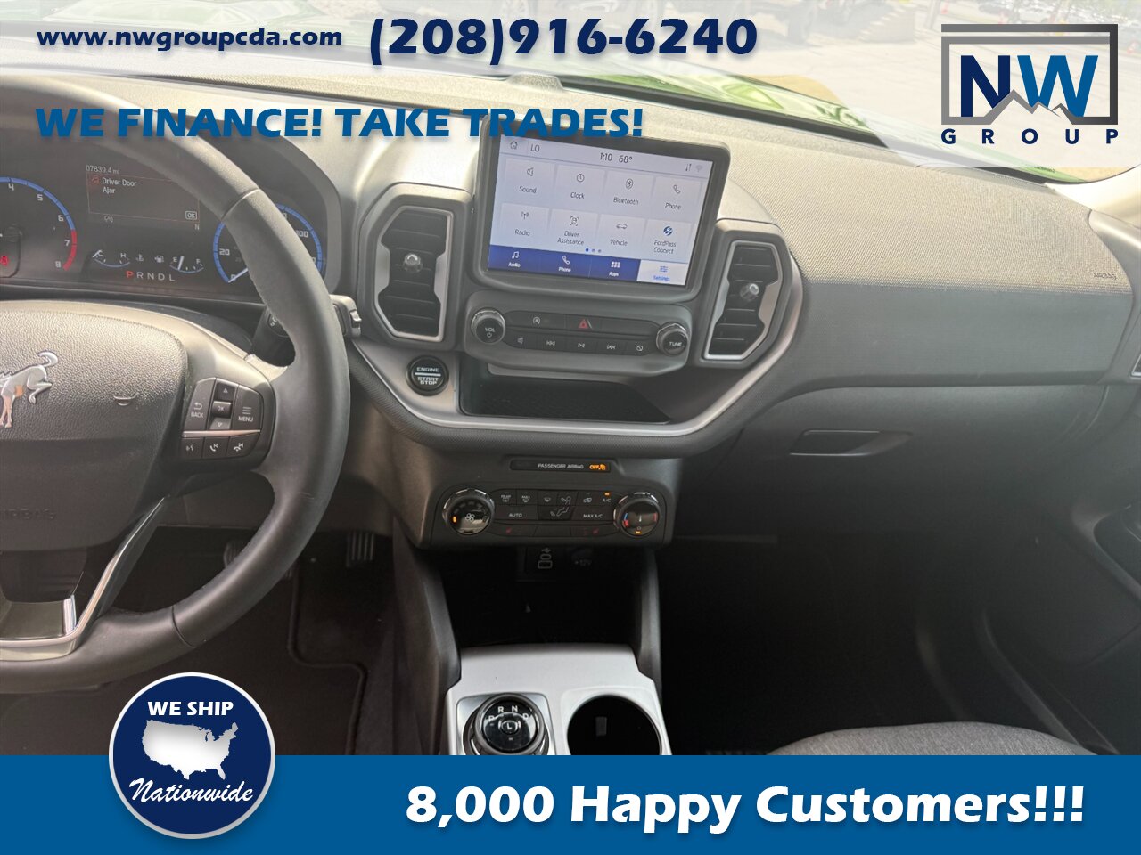 2024 Ford Bronco Sport Big Bend.  Spectacular Shape, Amazing SUV, Low Miles! No Damage! - Photo 10 - Post Falls, ID 83854