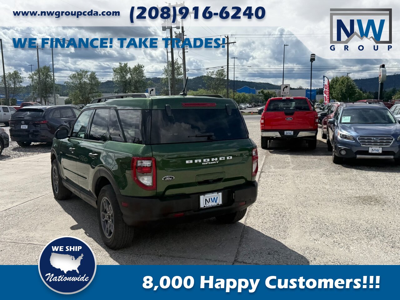 2024 Ford Bronco Sport Big Bend.  Spectacular Shape, Amazing SUV, Low Miles! No Damage! - Photo 30 - Post Falls, ID 83854