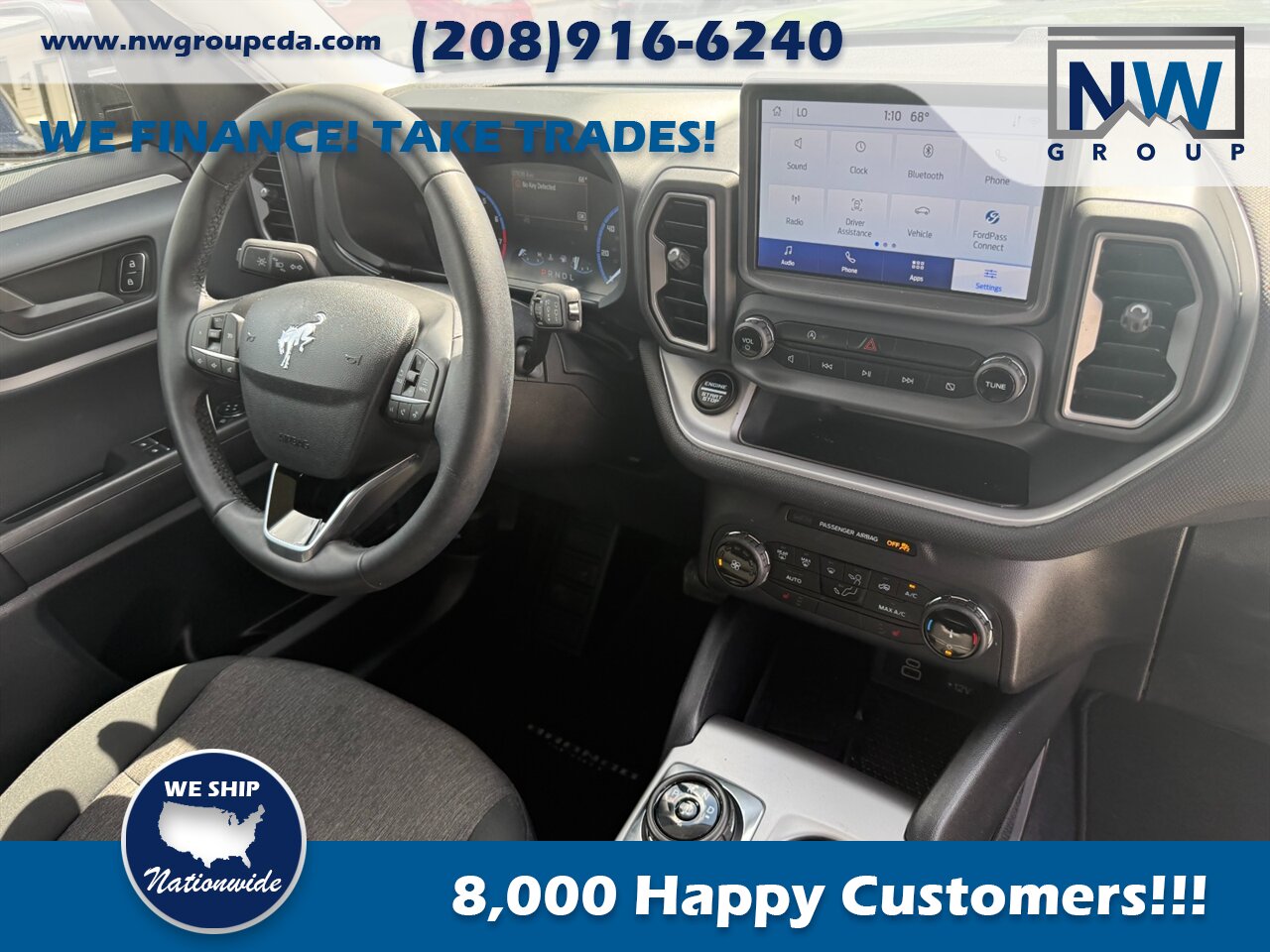 2024 Ford Bronco Sport Big Bend.  Spectacular Shape, Amazing SUV, Low Miles! No Damage! - Photo 19 - Post Falls, ID 83854