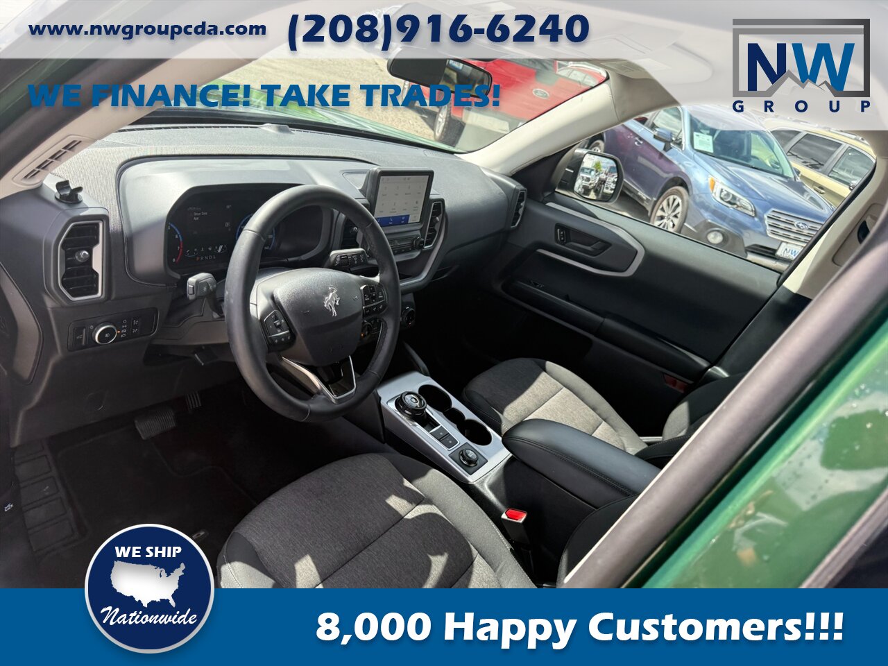 2024 Ford Bronco Sport Big Bend.  Spectacular Shape, Amazing SUV, Low Miles! No Damage! - Photo 7 - Post Falls, ID 83854