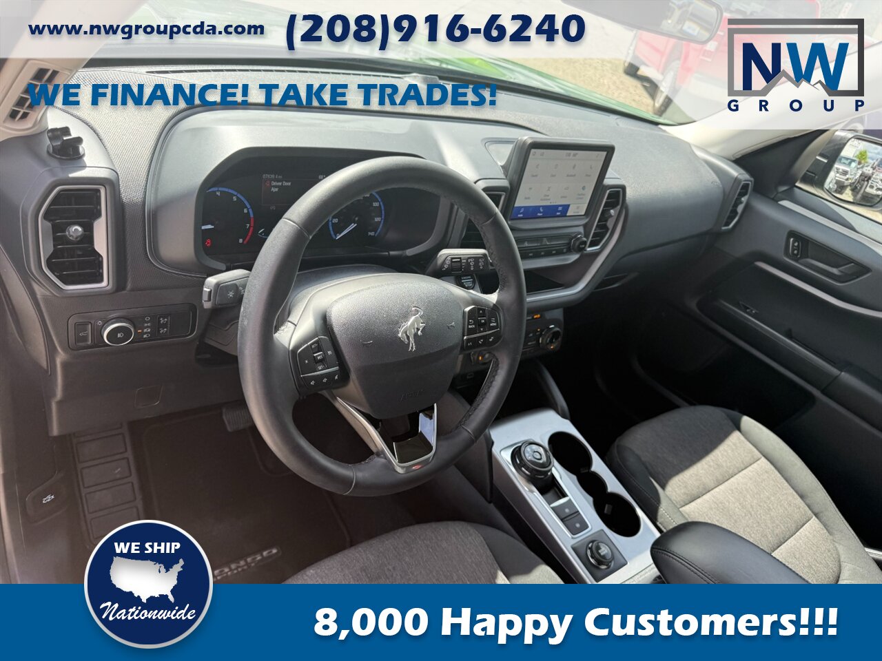 2024 Ford Bronco Sport Big Bend.  Spectacular Shape, Amazing SUV, Low Miles! No Damage! - Photo 8 - Post Falls, ID 83854