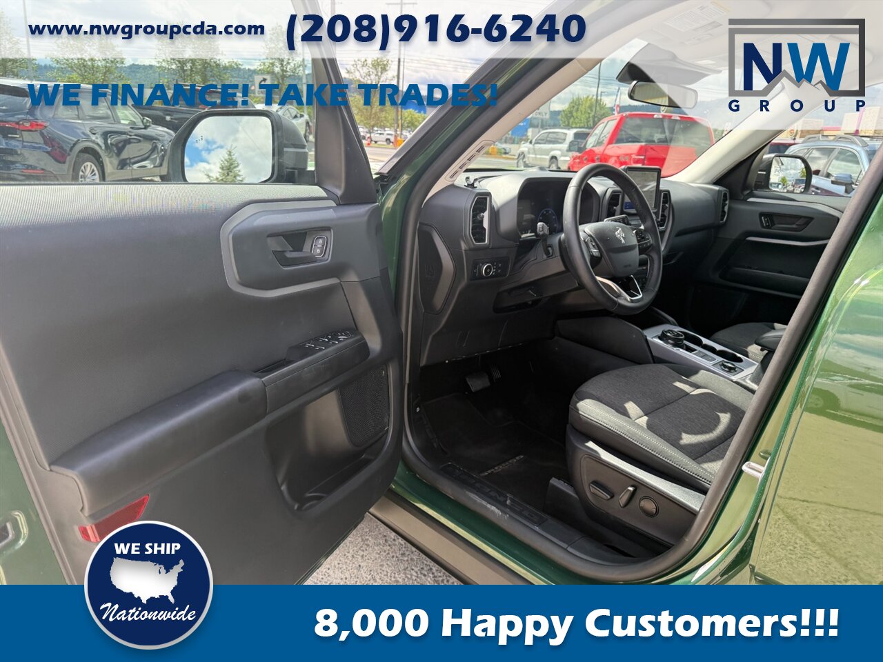 2024 Ford Bronco Sport Big Bend.  Spectacular Shape, Amazing SUV, Low Miles! No Damage! - Photo 5 - Post Falls, ID 83854