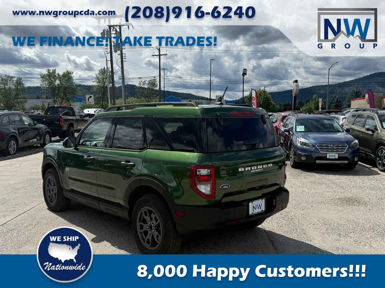 2024 Ford Bronco Sport Big Bend.  Spectacular Shape, Amazing SUV, Low Miles! No Damage! - Photo 29 - Post Falls, ID 83854