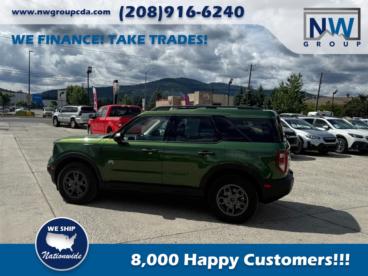 2024 Ford Bronco Sport Big Bend.  Spectacular Shape, Amazing SUV, Low Miles! No Damage! - Photo 27 - Post Falls, ID 83854