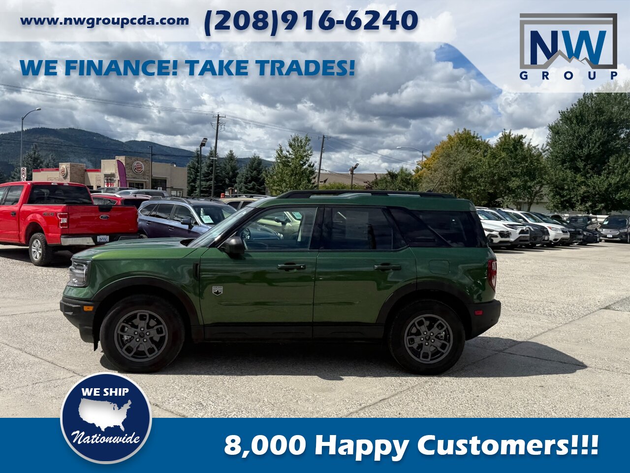 2024 Ford Bronco Sport Big Bend.  Spectacular Shape, Amazing SUV, Low Miles! No Damage! - Photo 26 - Post Falls, ID 83854