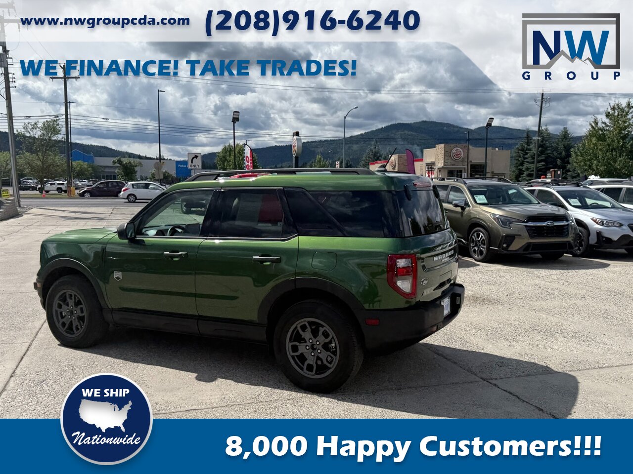 2024 Ford Bronco Sport Big Bend.  Spectacular Shape, Amazing SUV, Low Miles! No Damage! - Photo 28 - Post Falls, ID 83854