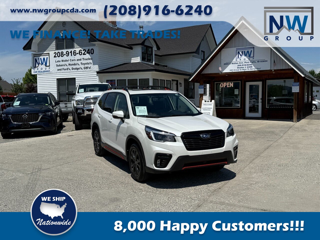 2021 Subaru Forester Sport  AWD, 28K MILES! LOW MILES & READY FOR ADVENTURE! - Photo 1 - Post Falls, ID 83854