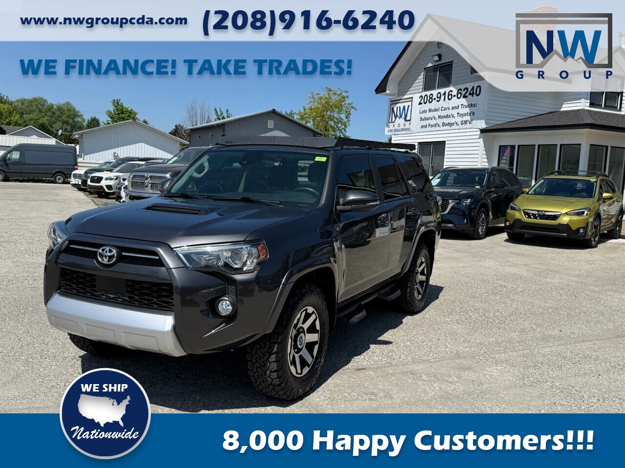 2020 Toyota 4Runner TRD Off-Road Premium.  Prinsu Rack, Excellent Shape - Great Tires/Brakes/New Oils! - Photo 3 - Post Falls, ID 83854