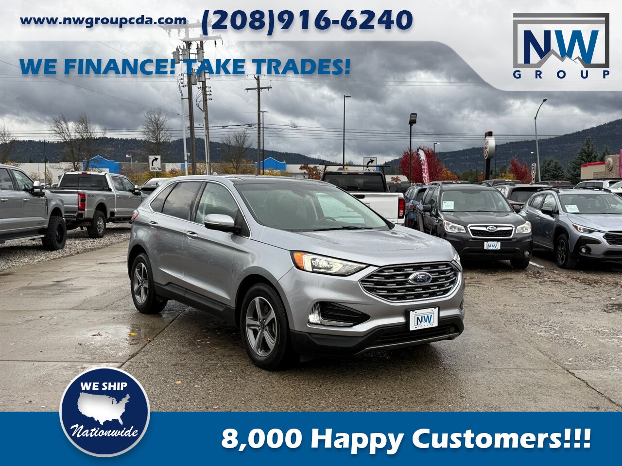 2020 Ford Edge SEL, Clean Title, Low Miles - Photo 1 - Post Falls, ID 83854