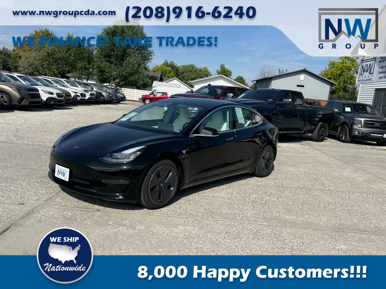 2020 Tesla Model 3 Standard Range Plus  Clean Title (Clean History)! Full Self Driving. Nice Shape! $4k Tax Credits completed! - Photo 3 - Post Falls, ID 83854