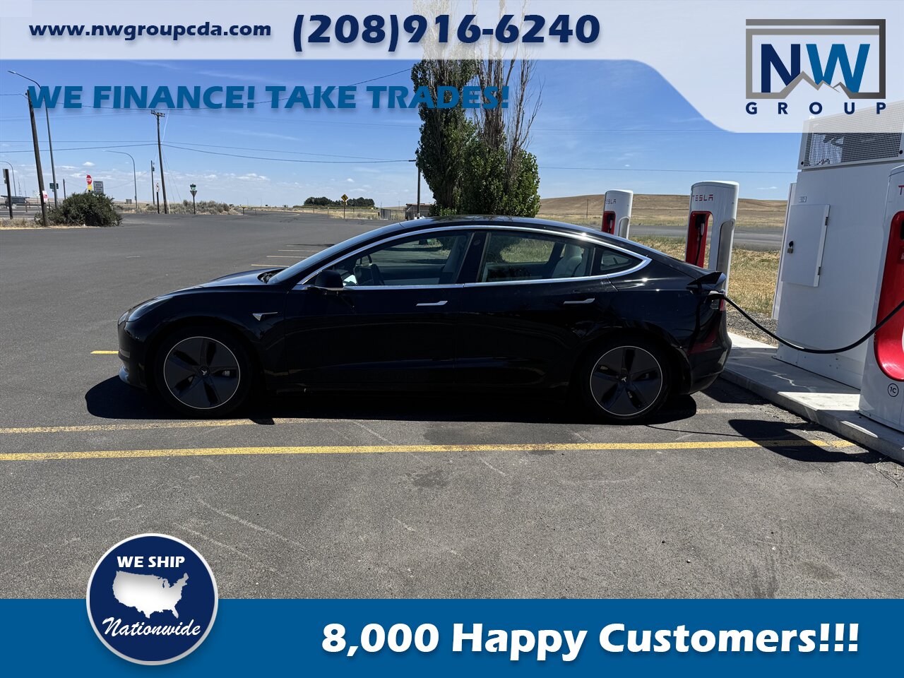 2020 Tesla Model 3 Standard Range Plus Clean Title (Clean History)! Full Self Driving. Nice Shape! Get $4k tax credits before they expire! - Photo 2 - Post Falls, ID 83854