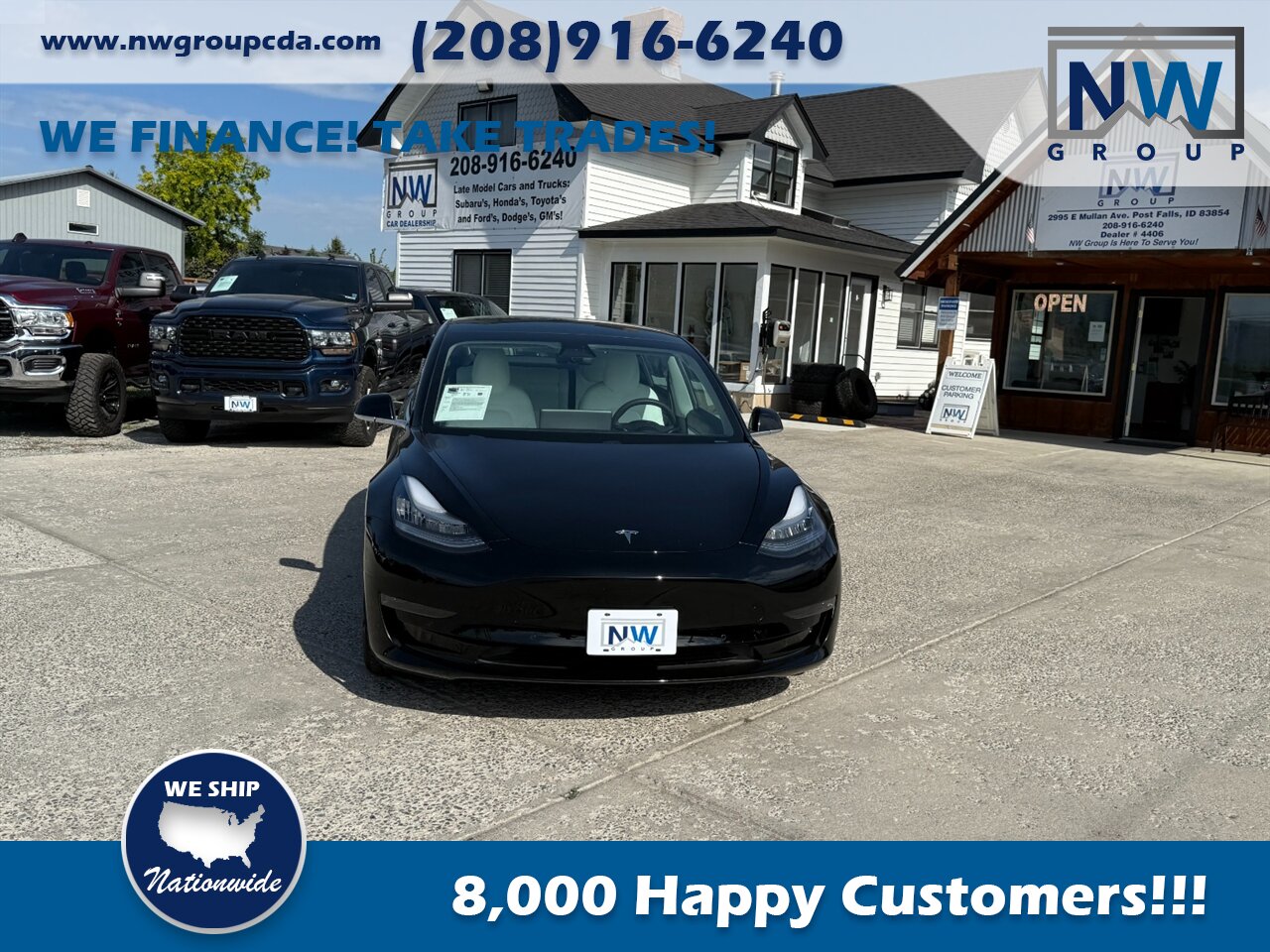 2020 Tesla Model 3 Standard Range Plus  Clean Title (Clean History)! Full Self Driving. Nice Shape! $4k Tax Credits completed! - Photo 2 - Post Falls, ID 83854