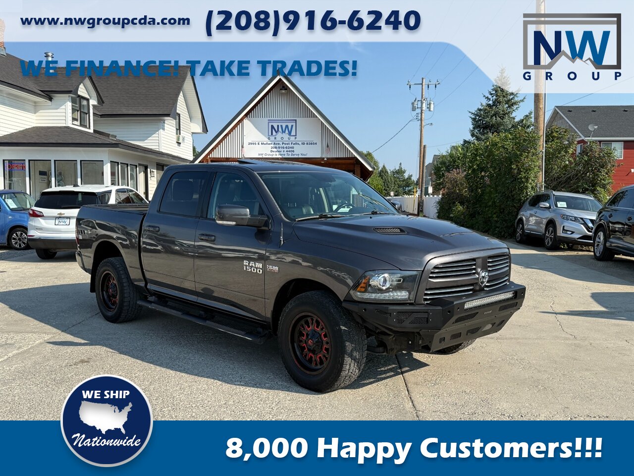 2017 RAM 1500 Sport 85K Miles, 4X4 - Photo 1 - Post Falls, ID 83854