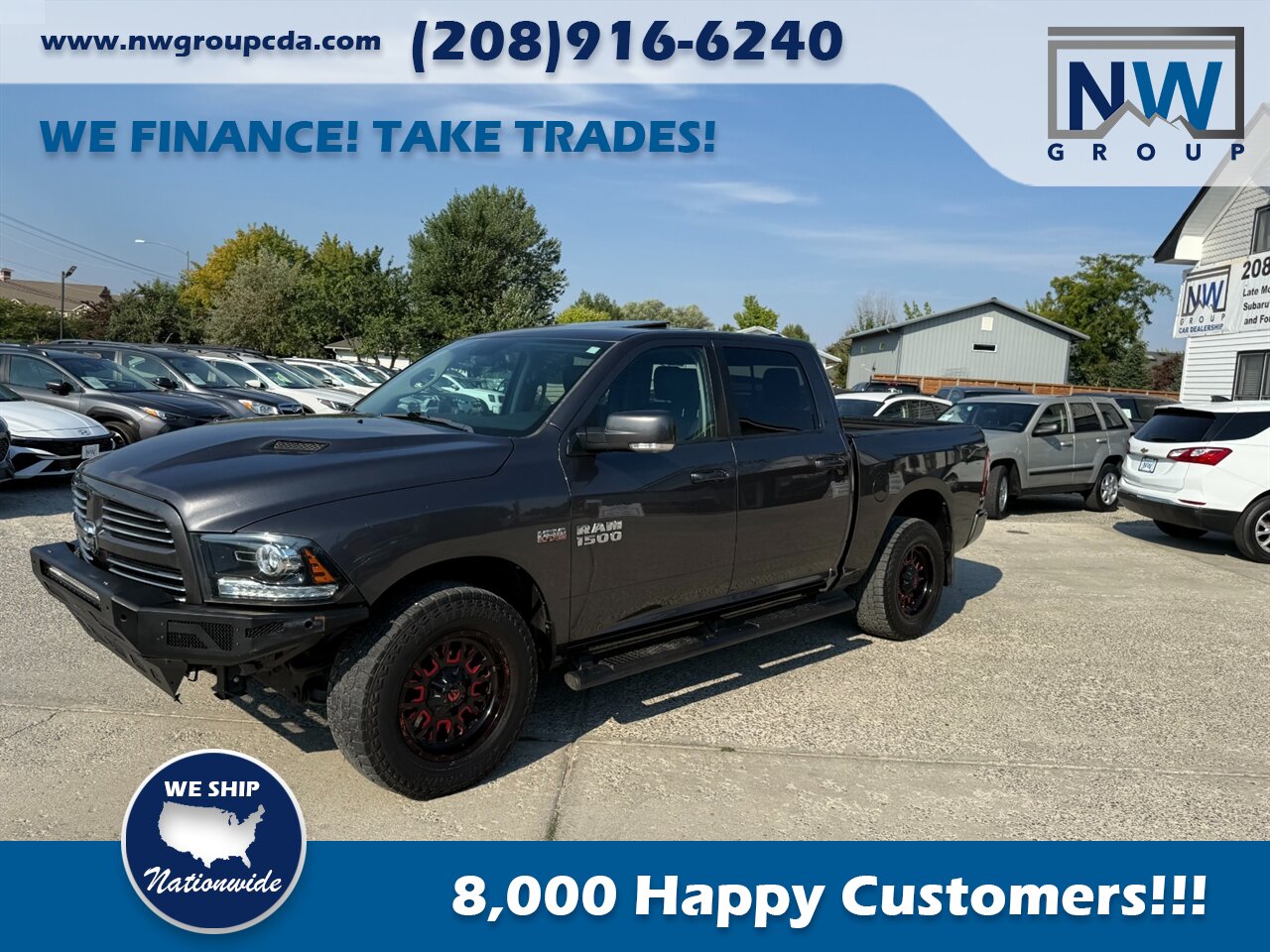 2017 RAM 1500 Sport 85K Miles, 4X4 - Photo 3 - Post Falls, ID 83854