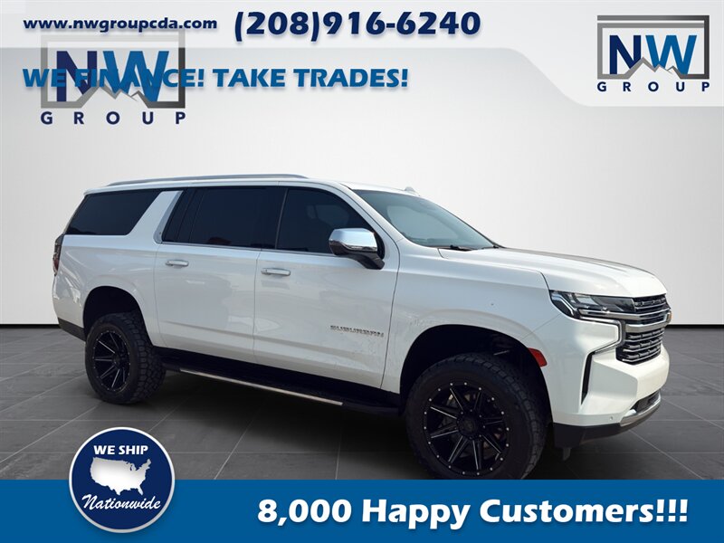 2023 Chevrolet Suburban Premier.  TOW PACKAGE! NEW TOYO TIRES, LIFTED, AMAZING SUV!