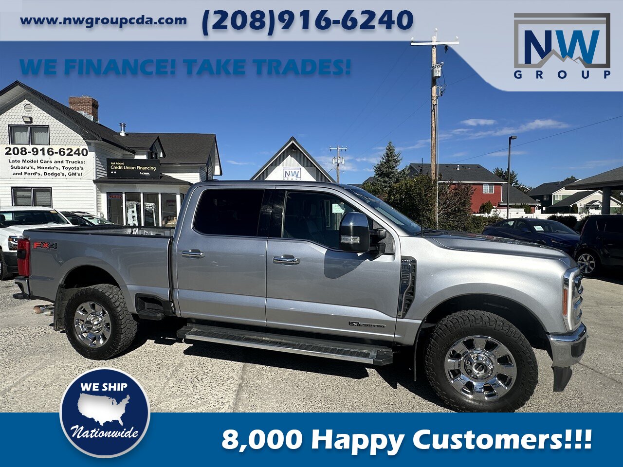 2023 Ford F-350 Super Duty Lariat Low Miles, Amazing Diesel Super Duty! 4x4, Lariat Package! - Photo 4 - Post Falls, ID 83854