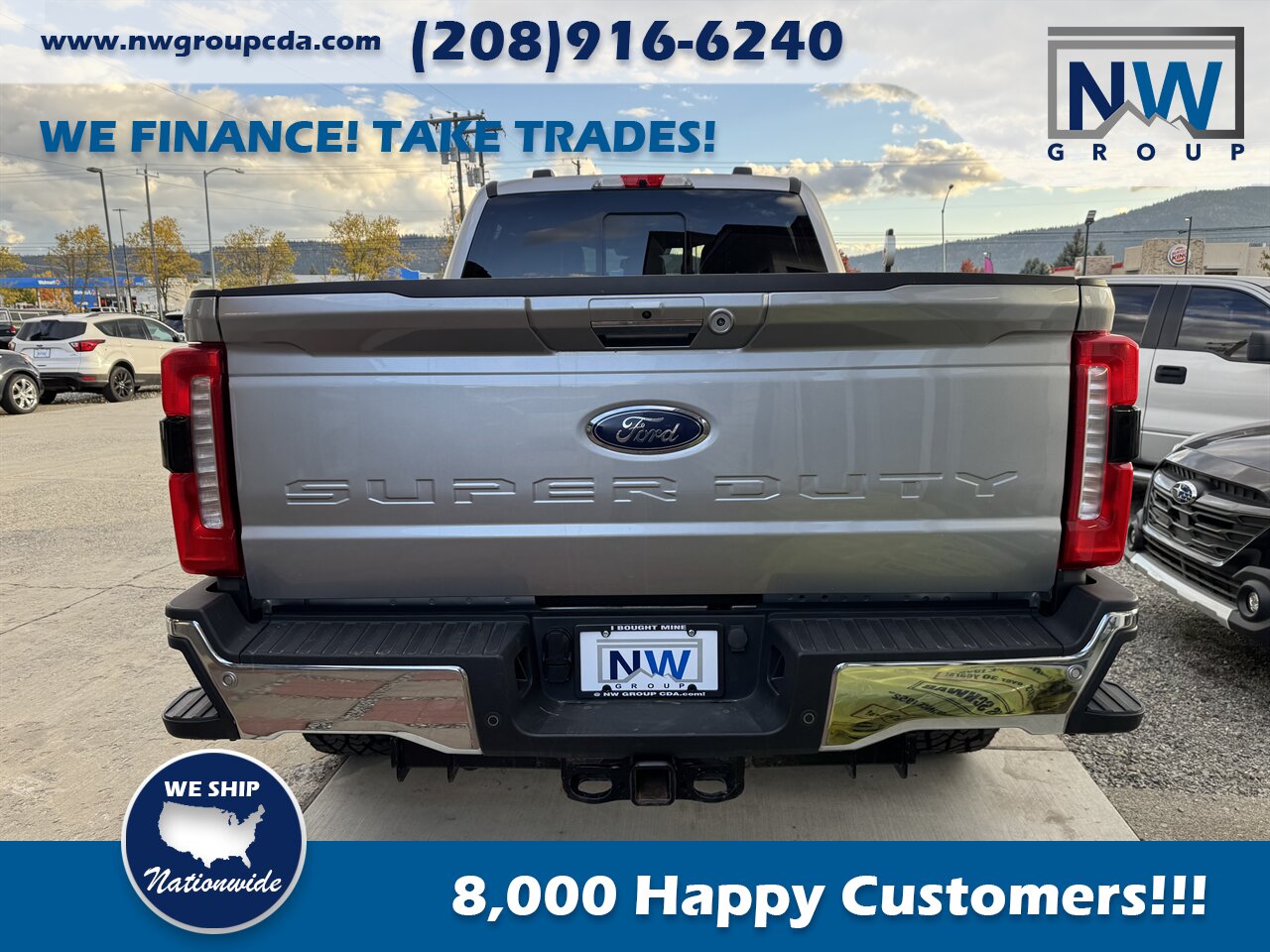 2023 Ford F-350 Super Duty Lariat LIFTED, LEVELED, WHEELS+TIRES - Photo 4 - Post Falls, ID 83854