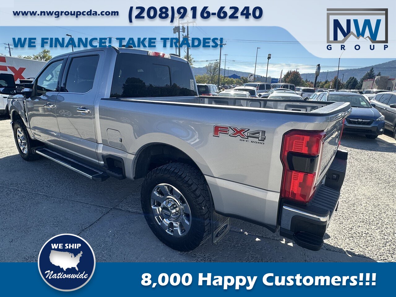 2023 Ford F-350 Super Duty Lariat Low Miles, Amazing Diesel Super Duty! 4x4, Lariat Package! - Photo 7 - Post Falls, ID 83854
