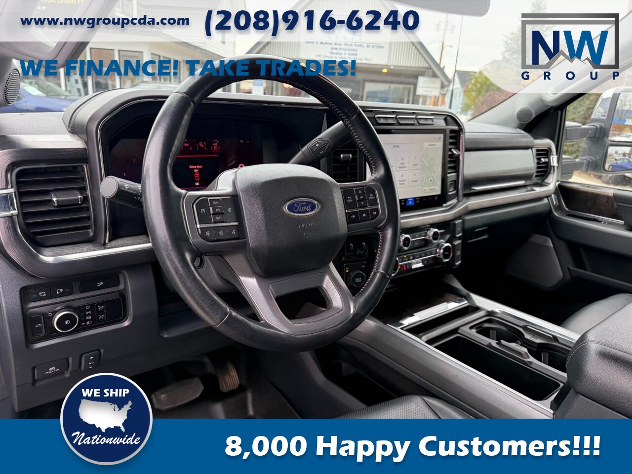 2023 Ford F-350 Super Duty Lariat LIFTED, LEVELED, WHEELS+TIRES - Photo 10 - Post Falls, ID 83854