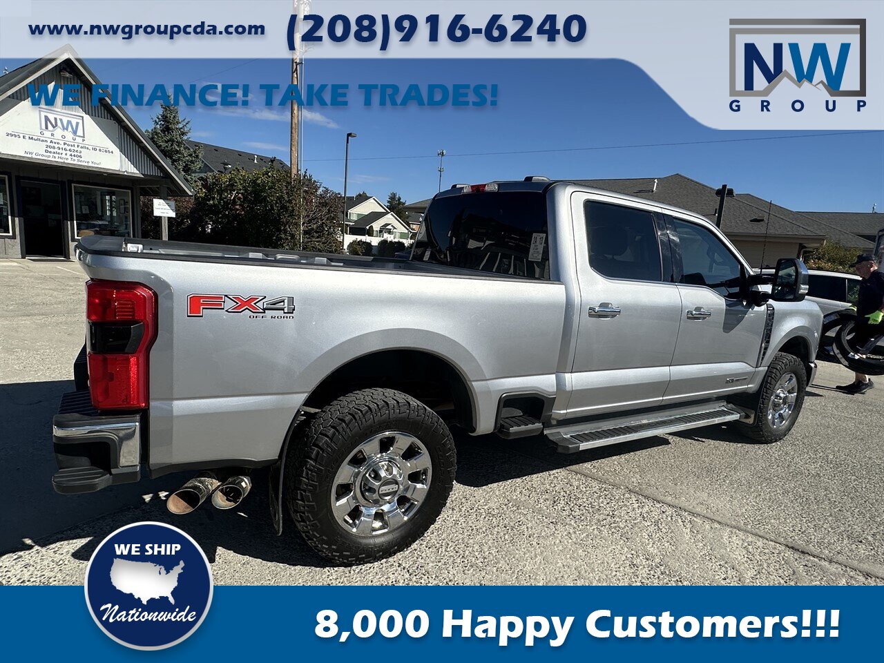 2023 Ford F-350 Super Duty Lariat Low Miles, Amazing Diesel Super Duty! 4x4, Lariat Package! - Photo 5 - Post Falls, ID 83854