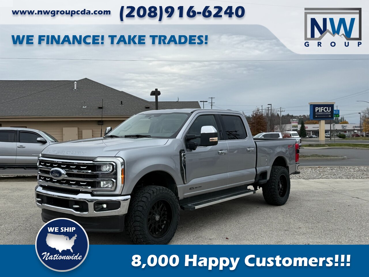 2023 Ford F-350 Super Duty Lariat LIFTED, LEVELED, WHEELS+TIRES - Photo 3 - Post Falls, ID 83854