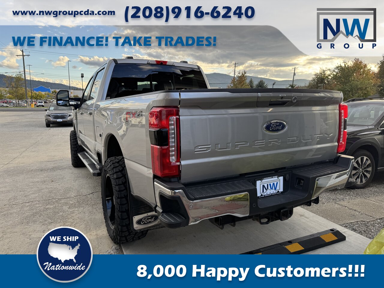 2023 Ford F-350 Super Duty Lariat LIFTED, LEVELED, WHEELS+TIRES - Photo 3 - Post Falls, ID 83854